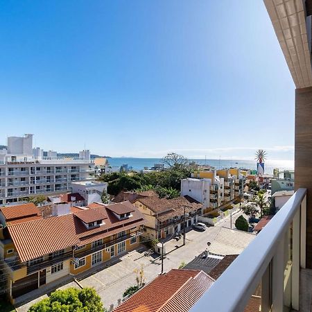Ampla Cobertura Duplex Em Condominio Com Piscina Bombinhas Bagian luar foto